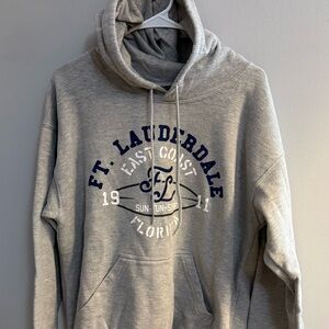 Large Fort Lauderdale Hooded Sweatshirts
